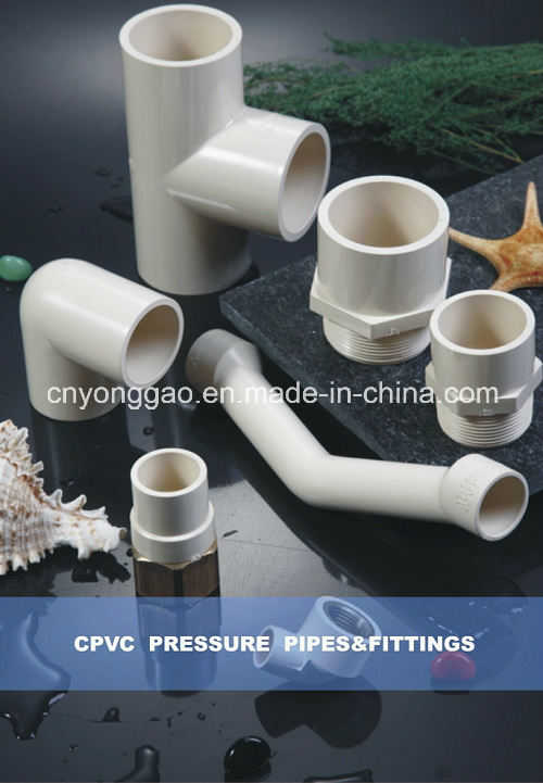 Made in China Certified for Hot and Cold Water Plastic Fitting Manufacture ASTM D2846 Era CPVC Fitting