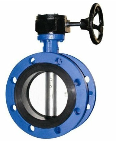 Disc Double Flange Butterfly Valve