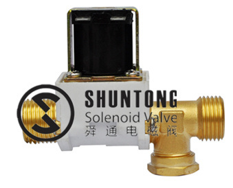 Brass Water Solenoid Valve for Solar Water Heating System (STF-7)
