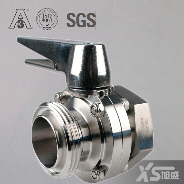Stainless Steel Hygienic Screw Butterfly Valves