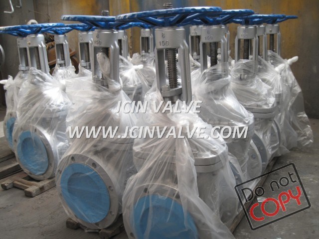 Gate Valve with Foamed Plastic Bag Packing