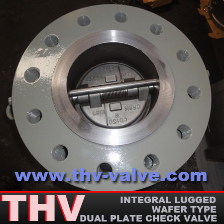 Integral Lugged Type Dual Plate Check Valve