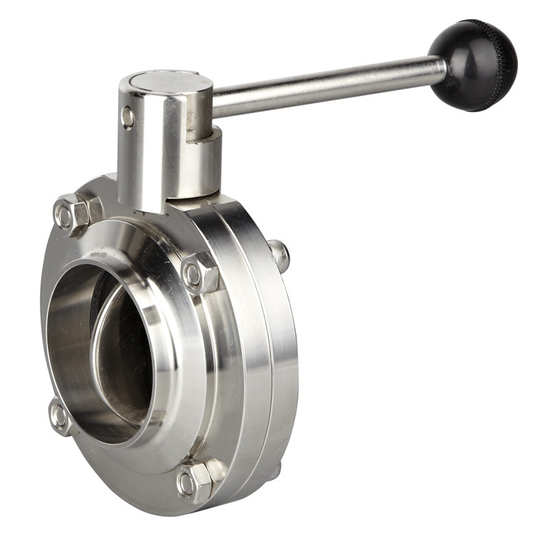 Sanitary Stainless Steel Weld Butterfly Valve (D61F)