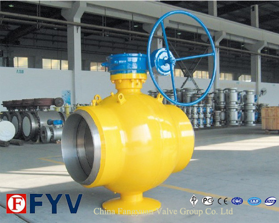 Forged Fully Welded G Type Trunnion Mounted Ball Valve