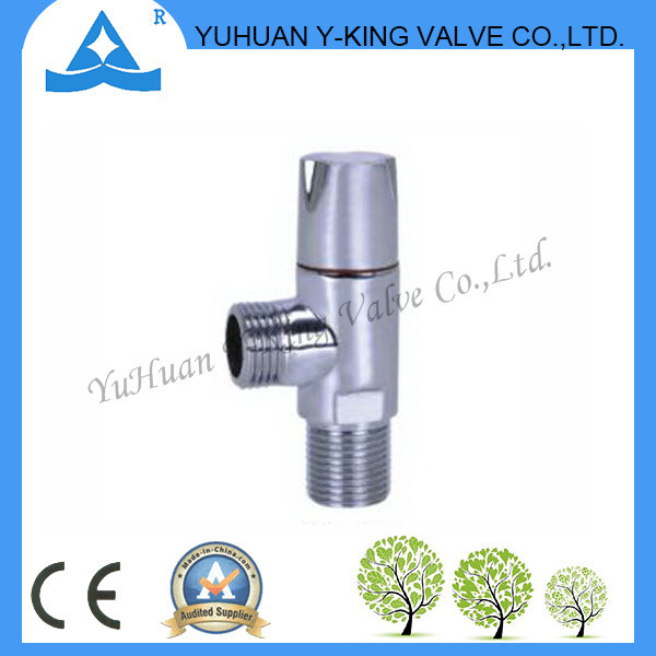 Brass Forged Angle Globe Valve Made in Factory (YD-5007)
