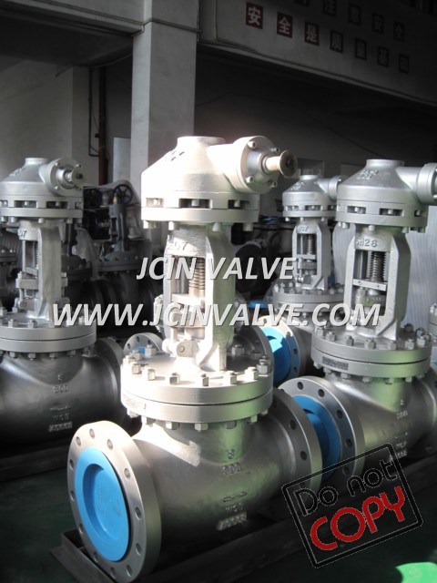 Bevel Gear Operated Globe Valve with Flange Ends
