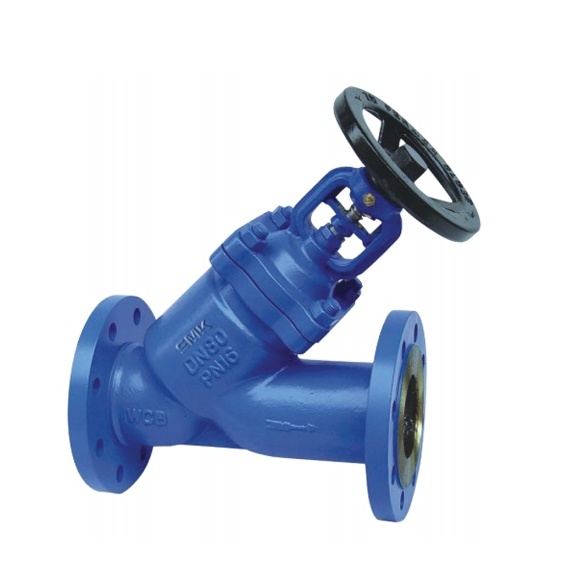 Y-Type Globe Valve with Bellow Seal Acc. to DIN