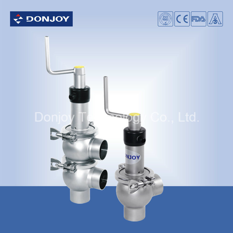 Seat Valve in Manual Handle for Food Industry