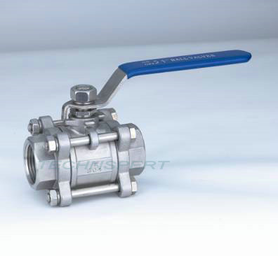 3PCS Floating Ball Valve