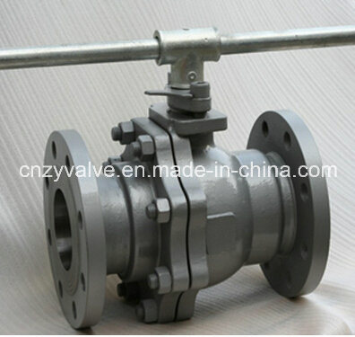 A216 Wcb Full Port Flange Ball Valve Level Hand Operated