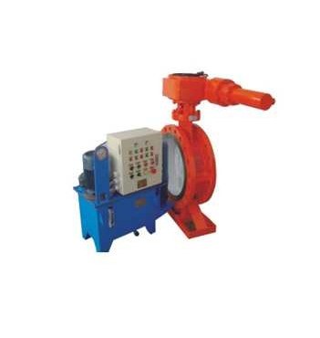 0.5 Seconds Hydraulic Control Quick Shut-off Butterfly Valve