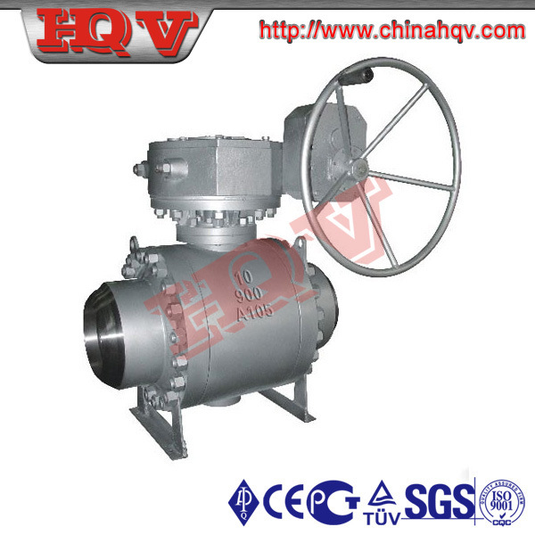 2PC Forged Steel Trunnion Mounted Ball Valve