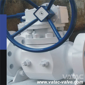 Gear Operation Flanged Casting Top Entry Ball Valve