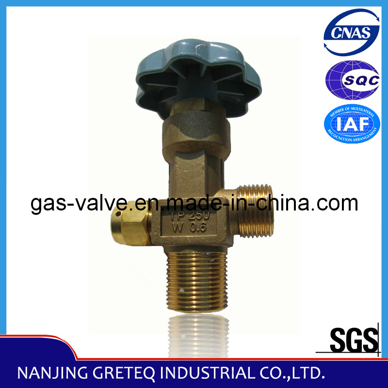 Cga540A High Quality Oxygen Cylinder Valve with Safety Device