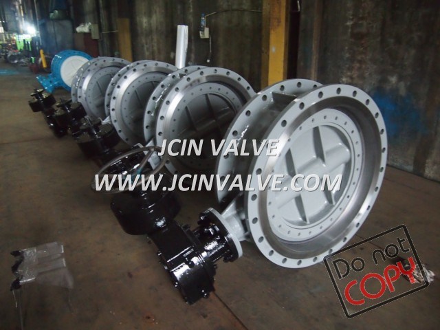 3 Ex Butterfly Valve with High Temperature (D343H)