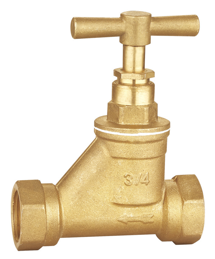 Brass Stop Valve Forged High Quality Brass Handle