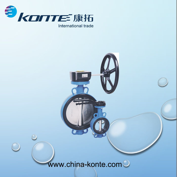 Manual Wafer Butterfly Valve for Water Treatment