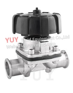 Sanitary Stainless Steel Clamped Diaphragm Valve