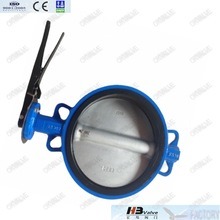 8'' Cast Iron Wafer Butterfly Valve with Pin