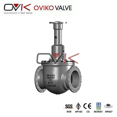 API/ISO/CE Cast Iron/Steel Orbit Ball Valve with Pneumatic Oparetion for Oil&Gas