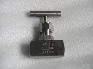 1/2 Inch Stainless Steel 316 Forged Needle Valve