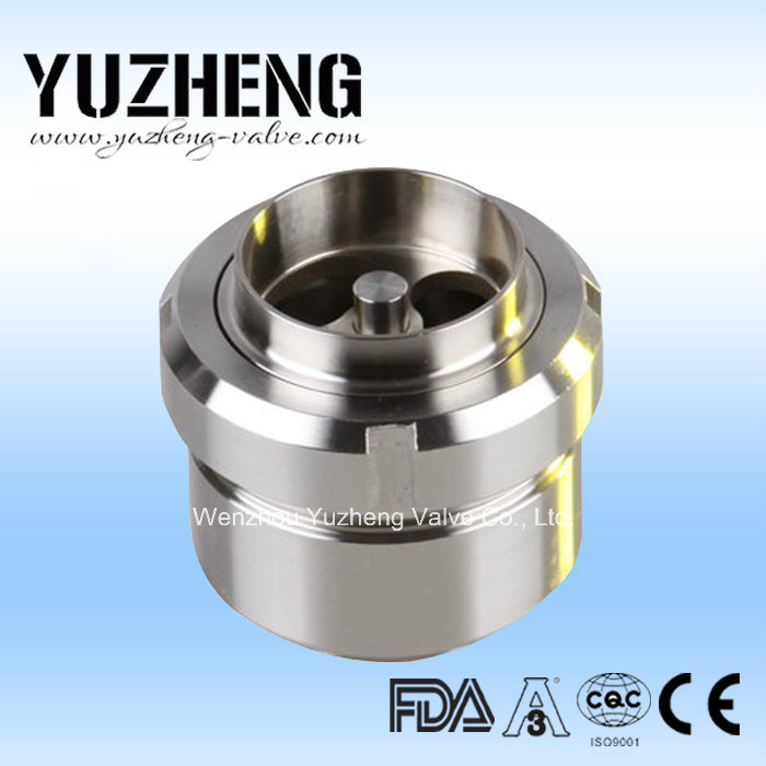Sanitary Male Thread Check Valve with Union Type