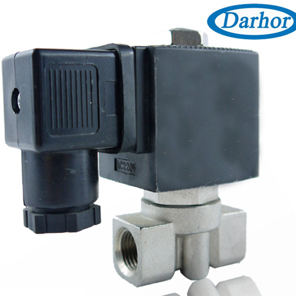 Brass and Stainless Steel Industrial Gas Solenoid Valve