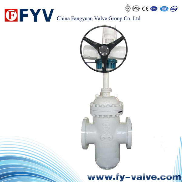 API Wcb Flanged Gate Valve with Gear