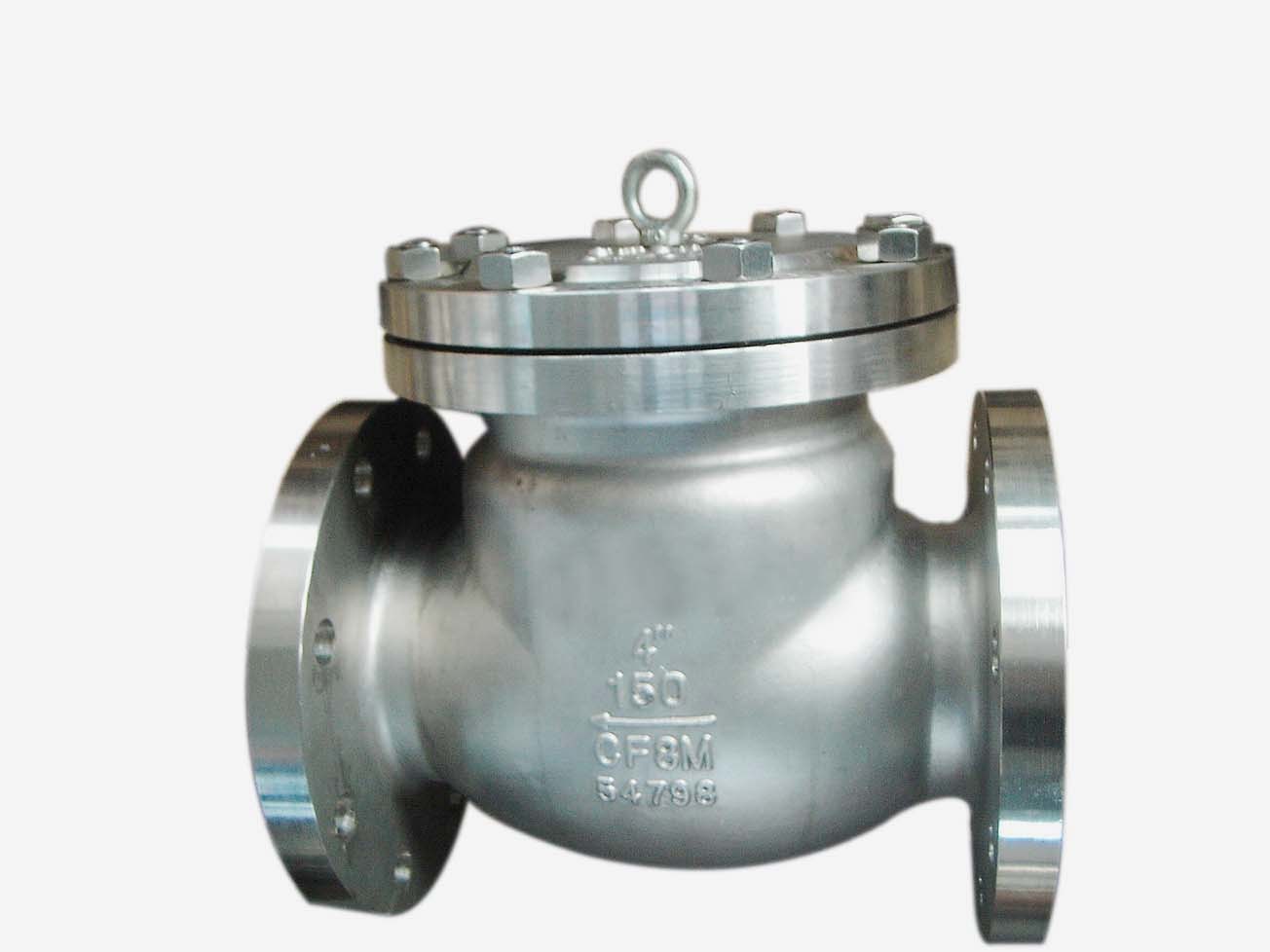 API Swing Stainless Steel Flange Check Valve (H44W)