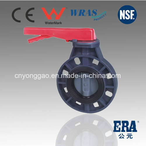 Hot Quality Made in China Era Butterfly Valve, Handle Type (PVC Valves)