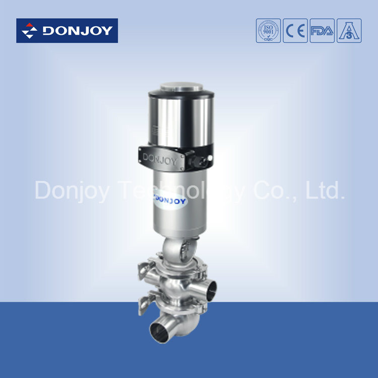 Inch Manual Divert Seat Valve for Food Pipe