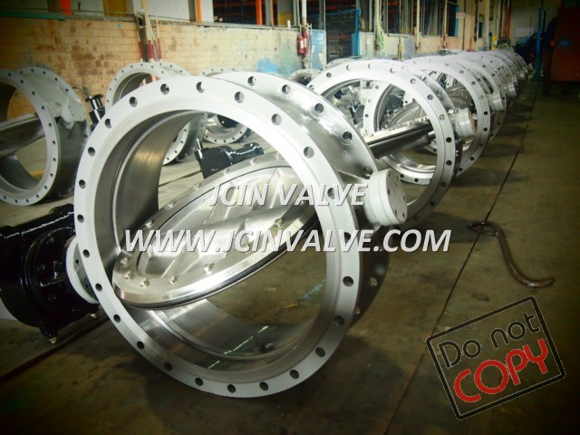Metal Seated Butterfly Valve with Manual (D343H)