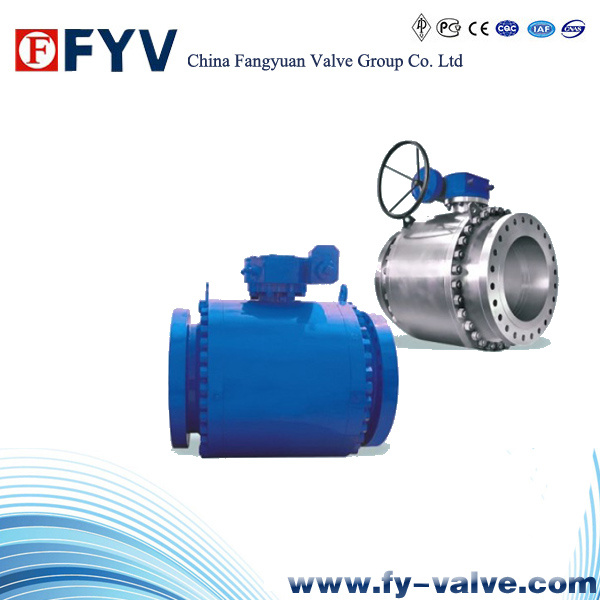 API Forged Steel Metal Seated Fixed Ball Valve