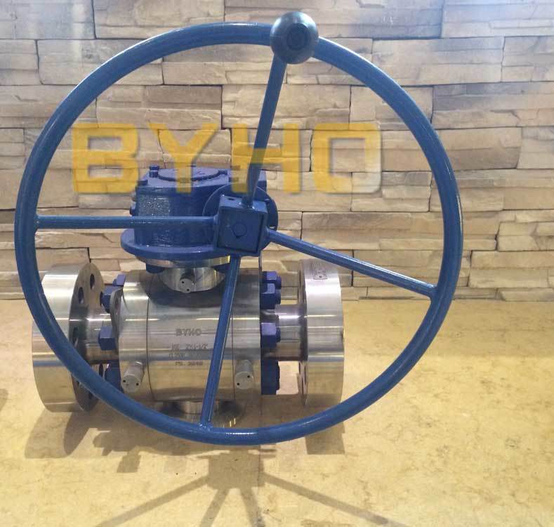 Forged Stainless Steel Trunnion Mounted Ball Valve