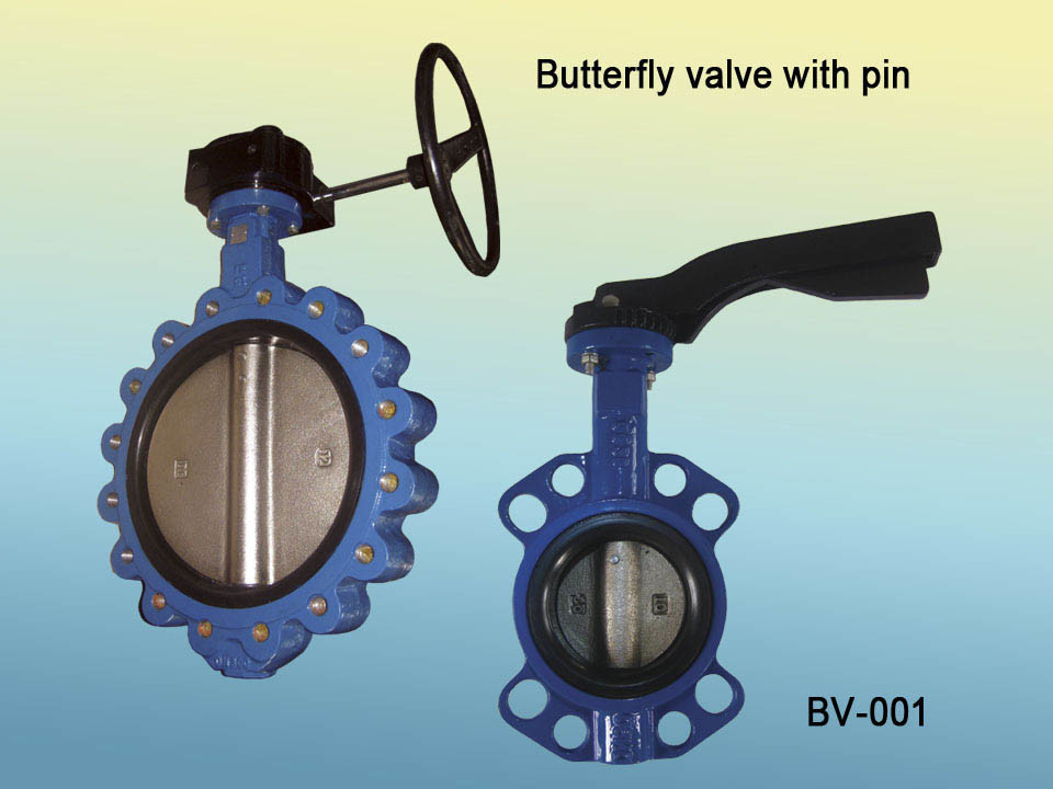 Butterfly Valve With Pin/ANSI150 (BV-001)