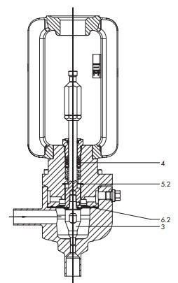 Aseptic Angle Valve (Type 3349)