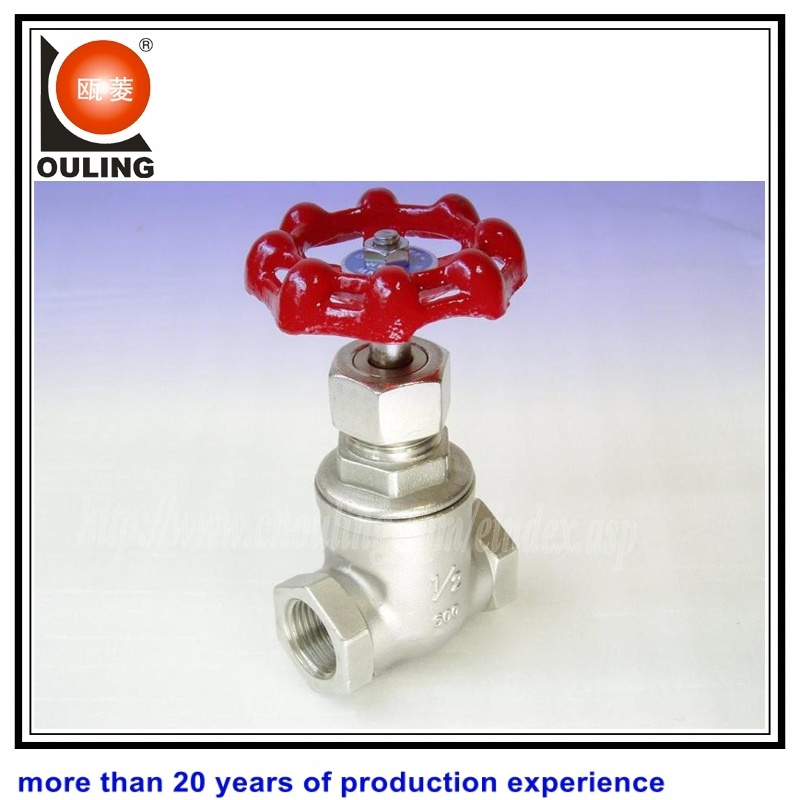 Gate Valve with Thread End