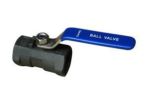Casting Steel Single PC Type Ball Valve with NPT Thread End