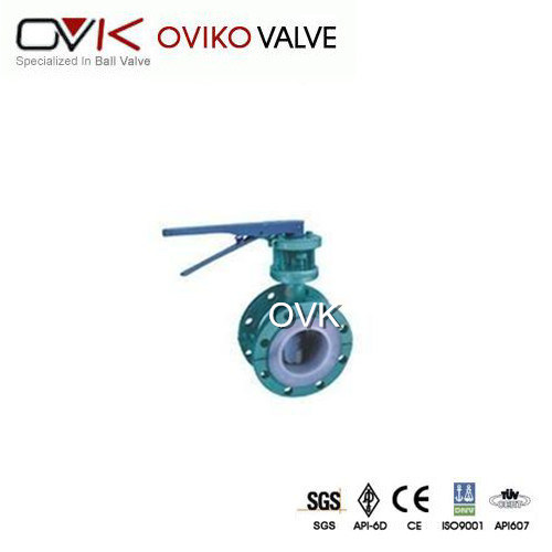 Flange End Butterfly Valve Liner Anticorrosion