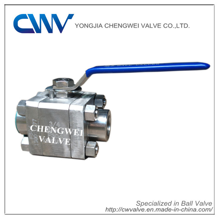 Forged Steel F304 Floating Threaded Ball Valve