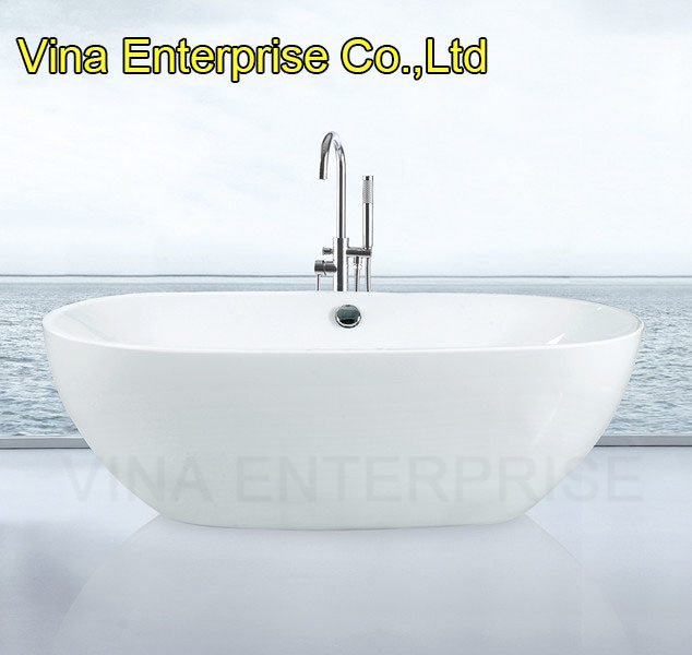 Ellipse Freestanding High Quality Acrylic Bathtub B-8806