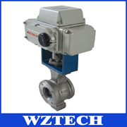 Electric Fixed Flange Stainless Steel Ball Valve