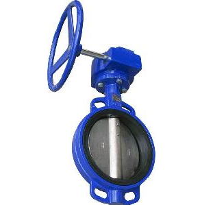 ANSI/JIS Wafer Cast Iron Butterfly Valve with High Quality (DN40-DN1200)