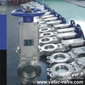 Manual Stainless Steel Wafer Knife Gate Valve