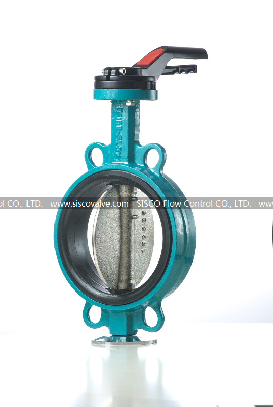 Wafer Type One Piece Shaft Pinless Butterfly Valve (RBV010)