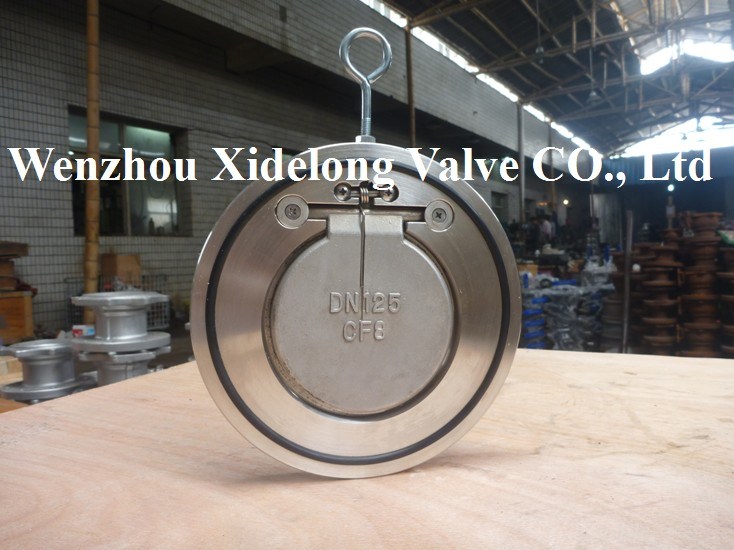 Wafer Swing Check Valve (Rubber Seal with Spring)
