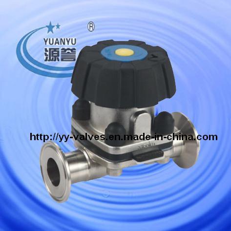 Aseptic Diaphragm Valve with Manual Indictor