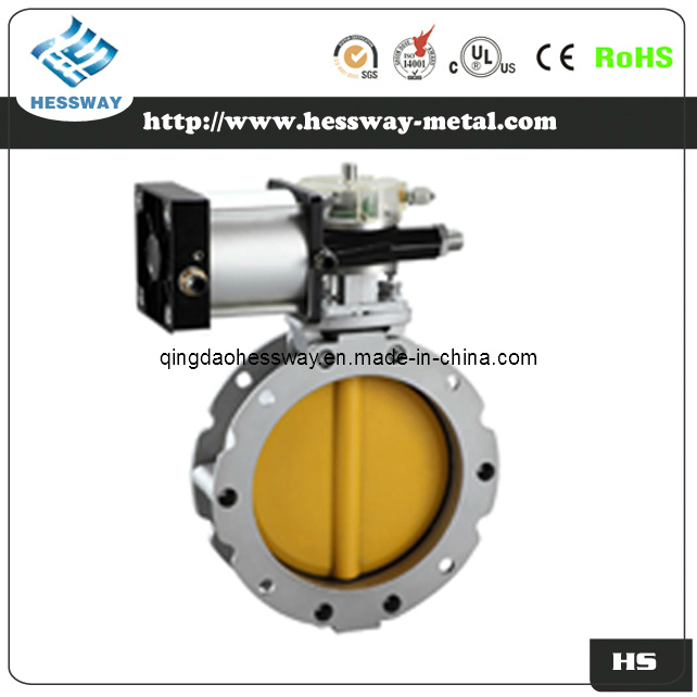 Pneumatic High Vacuum Butterfly Valve with Air/Water/Oil/Gas