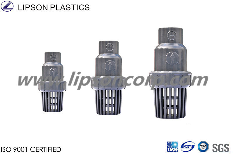 High Quality Plastic PVC Valve Industrial Foot Valves Manufactuter