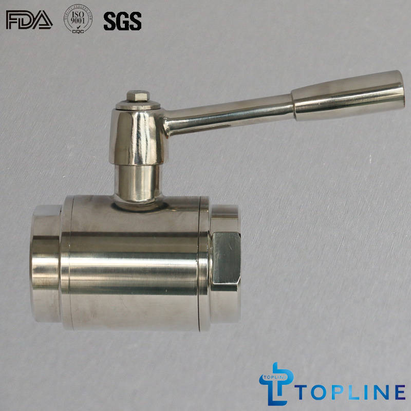 Stainless Steel Sanitary Ball Valve with Clamps Ends